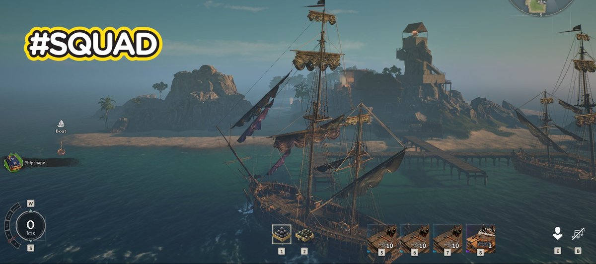 Demigorn's tweet photo. This is why im hooked on the Windrose gaming community, we are so creative and keep building amazing things. 👀

Who knew PVE Sailor game where you hunt pirates as a Privateer with your friends could be so fun 😁 https://t.co/spMlR1Wmuw
