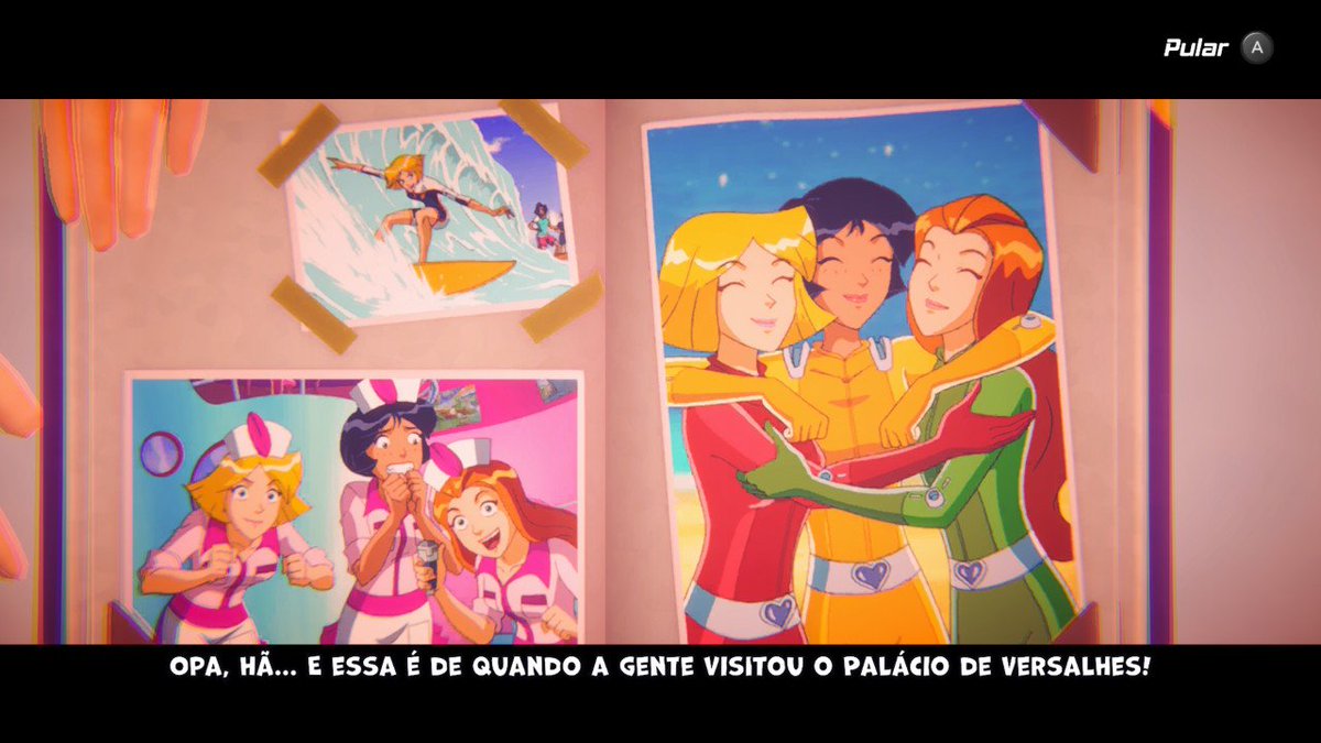 xisnomundo's tweet photo. Comecei o jogo das três espiãs demais so pq gosto do desenho, e to gostando muito ✨️❤️💛💚 #Switch2 #NintendoSwitch2 https://t.co/vhMRGtTAFf
