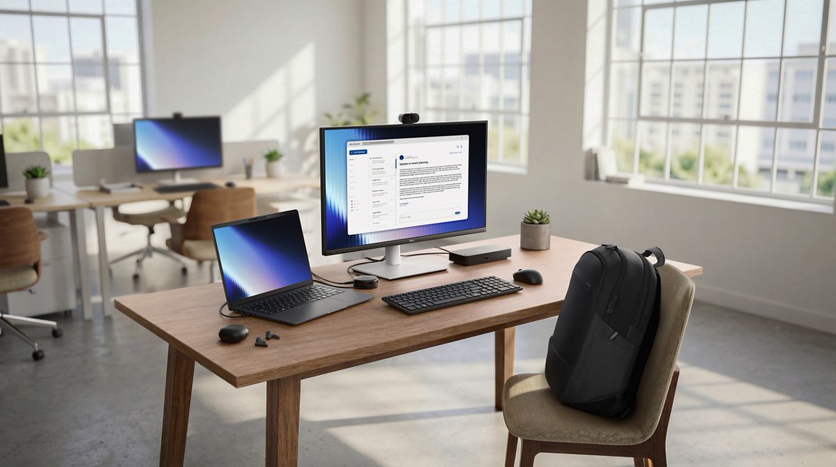DellTechDE's tweet photo. Power für deinen Alltag.
Cleanes Setup, nahtlose Performance – hält dich in Bewegung. https://t.co/gNM0S6BLch