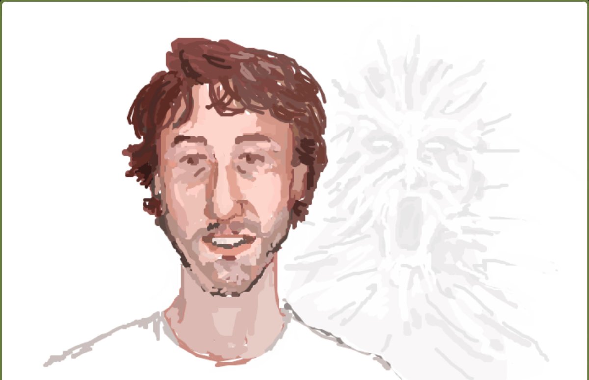 beebledeeb's tweet photo. struggled drawing matt so i trapped him in the wall 😕 https://t.co/daHhRyEtRQ