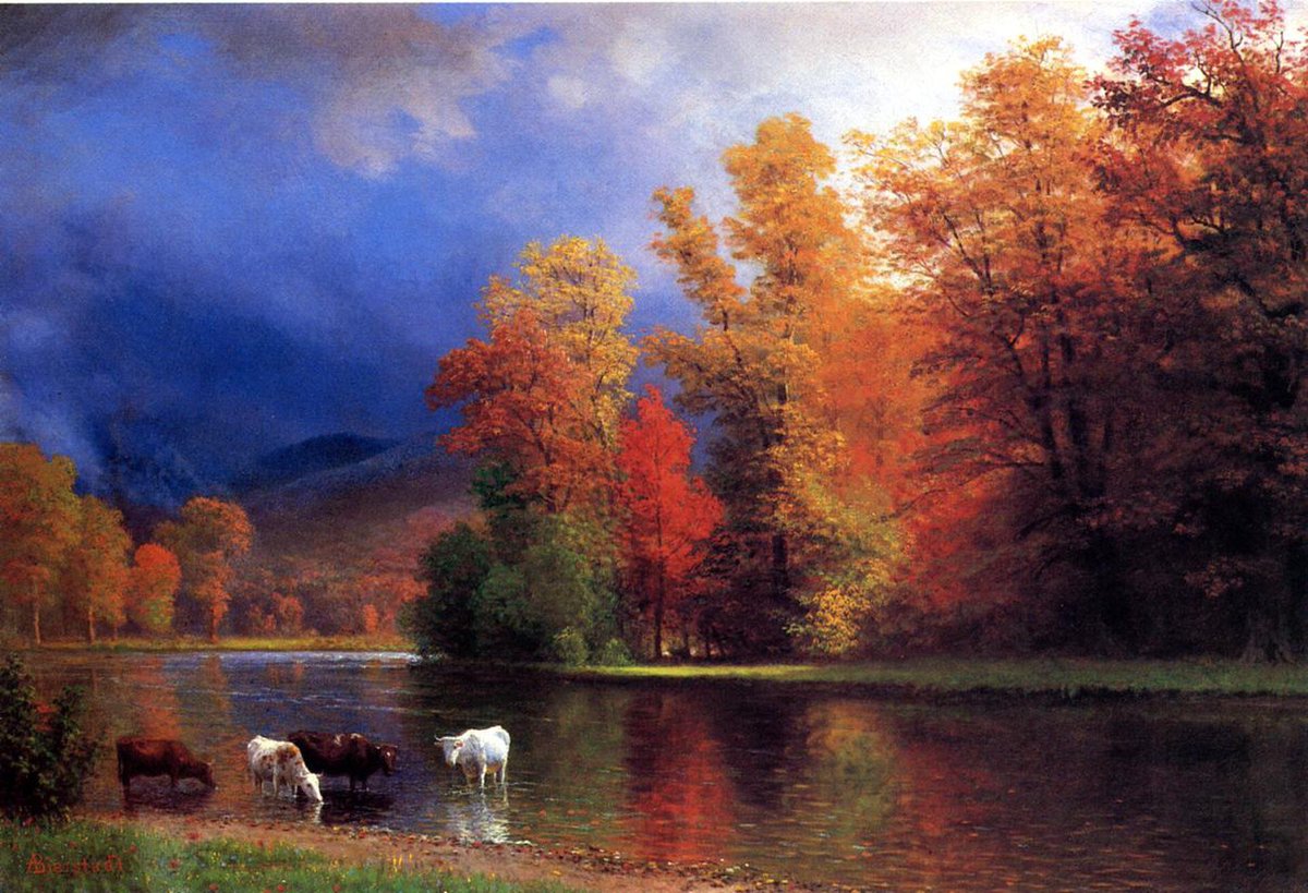RttlCaitlin's tweet photo. New favorite artist: Albert Bierstadt 😍 https://t.co/VZDBZPV8Te