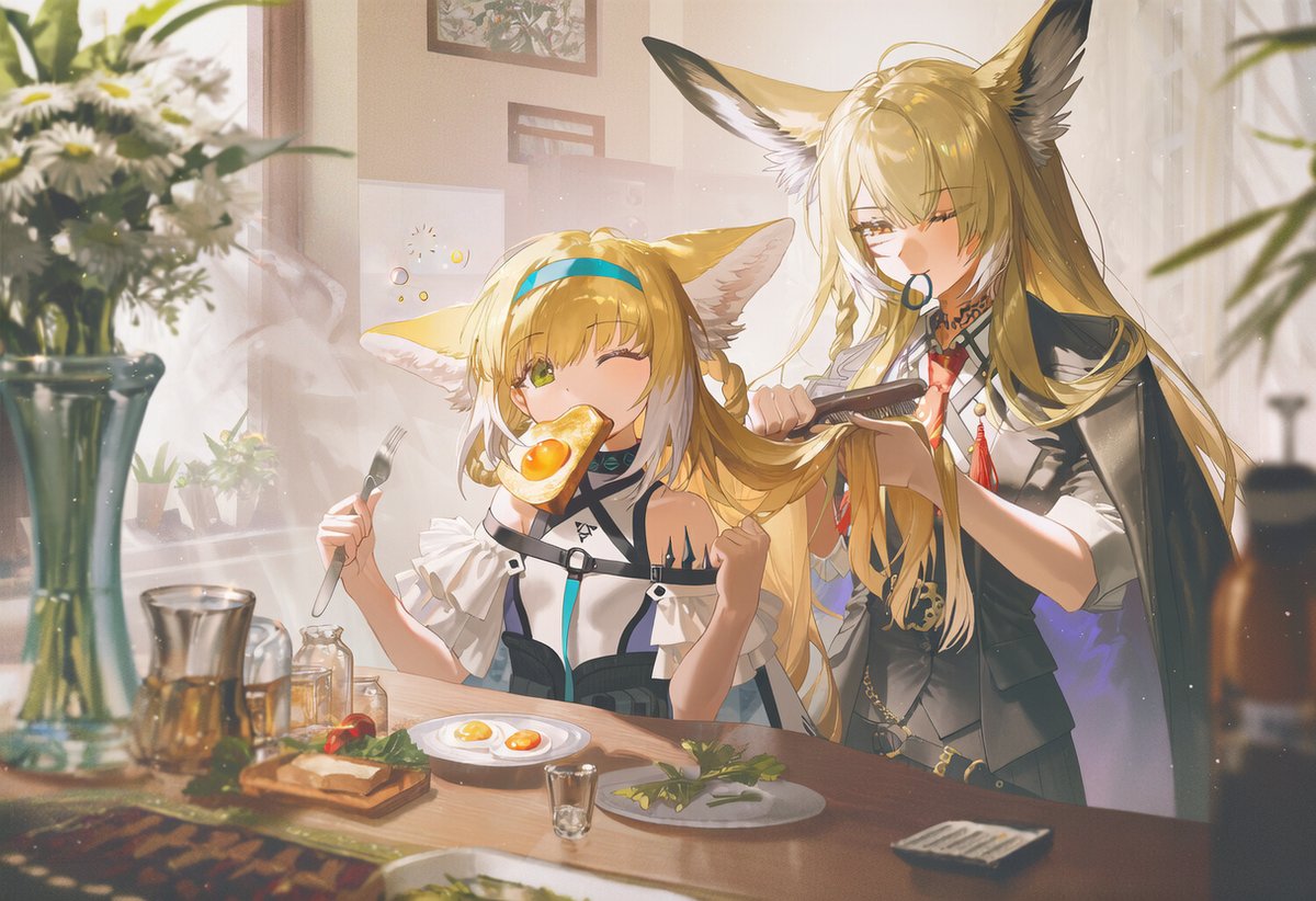 chengjifuxi's tweet photo. #明日方舟 #Arknights #铃兰 #Suzuran 
#Vulpisfoglia #ヴァルピスフォーリア https://t.co/IMoXxhAvIS