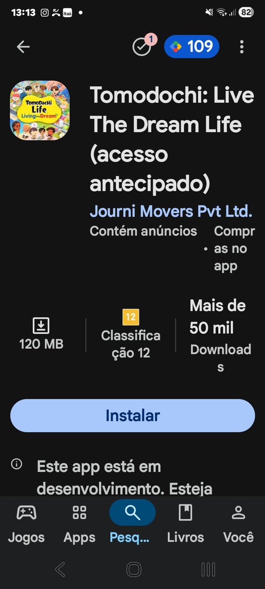 InJunto's tweet photo. Jogo The Dreams Live  no Play store falso
#Nintendo 
#falso
#TheDreamsLive https://t.co/MmywOeFL3O