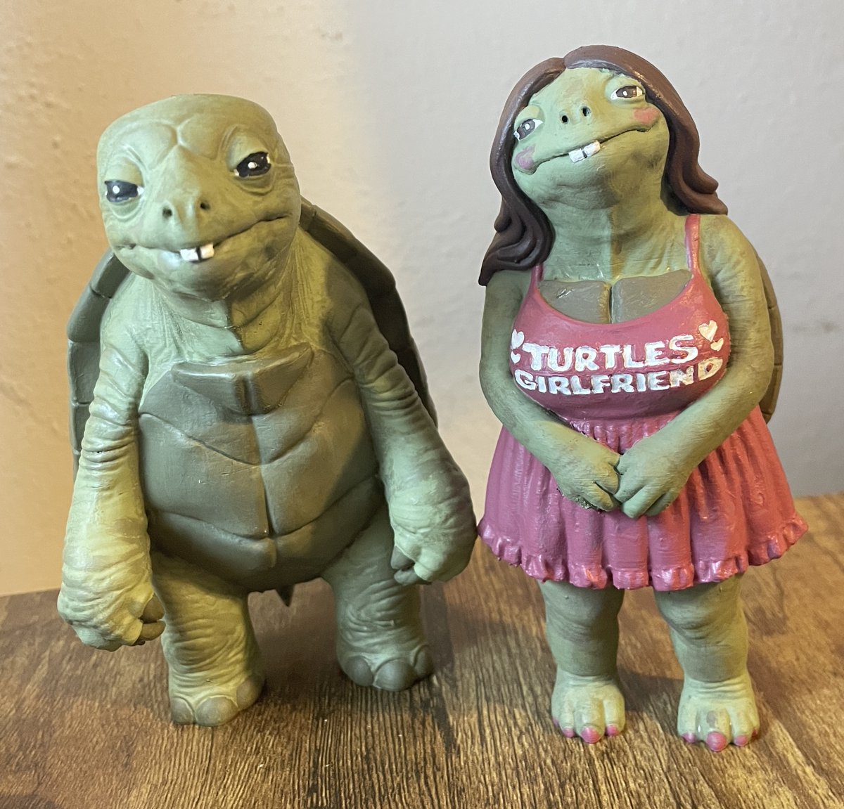 flash0187's tweet photo. He kept complaining about being alone so I had to 3D print her too @GoodGriefsYT https://t.co/veG4uEof8O