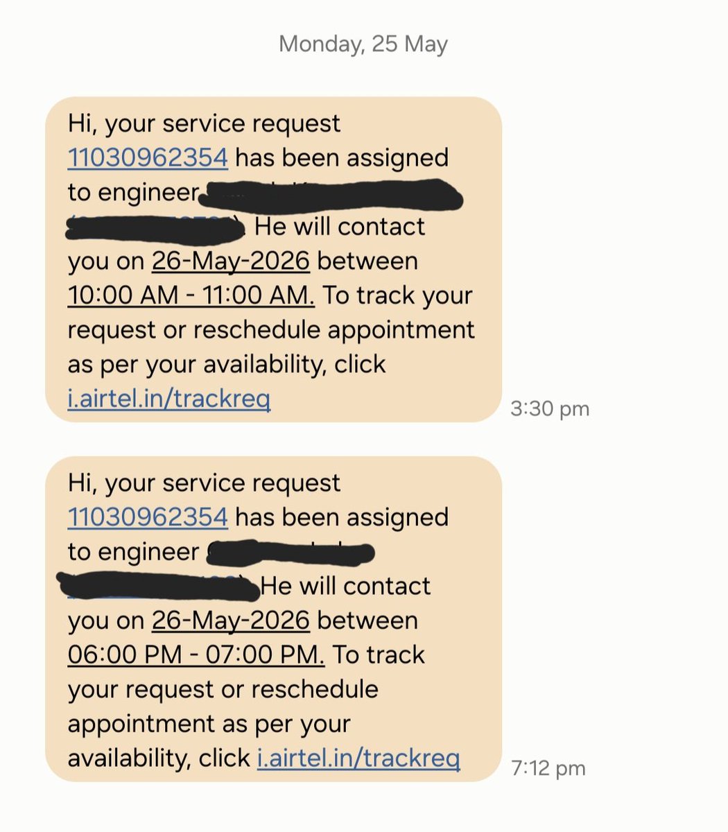 chetan2cu's tweet photo. Since last week #Airtel connectivity is in it's poorest condition @airtelindia.  @Airtel_Presence has completely sliced signals for #Priority customers.  Wifi service totally blacked out in Lodi Colony, New Delhi-3 since yesterday. @Officejmscindia pl look into this matter. https://t.co/dK6FgPMDUC