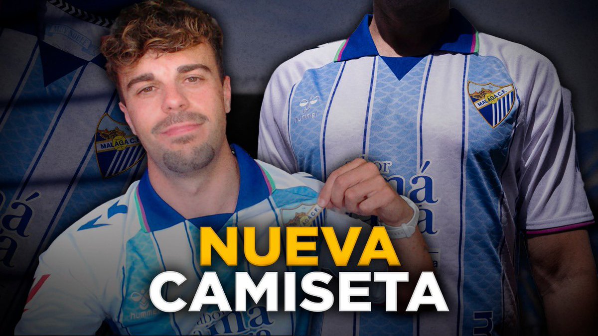 ProyectoMCF's tweet photo. 🆕‼️ LA NUEVA CAMISETA: NUESTRA OPINIÓN

Debatimos sobre el diseño y las formas de anunciar la primera indumentaria del Málaga CF 2026-27 que pilló por sorpresa a todos. Un paso algo más valiente respecto al de esta temporada.

¿Qué nota le das?

➡️ https://t.co/qyrZigssxE https://t.co/WhEXXlbX6g