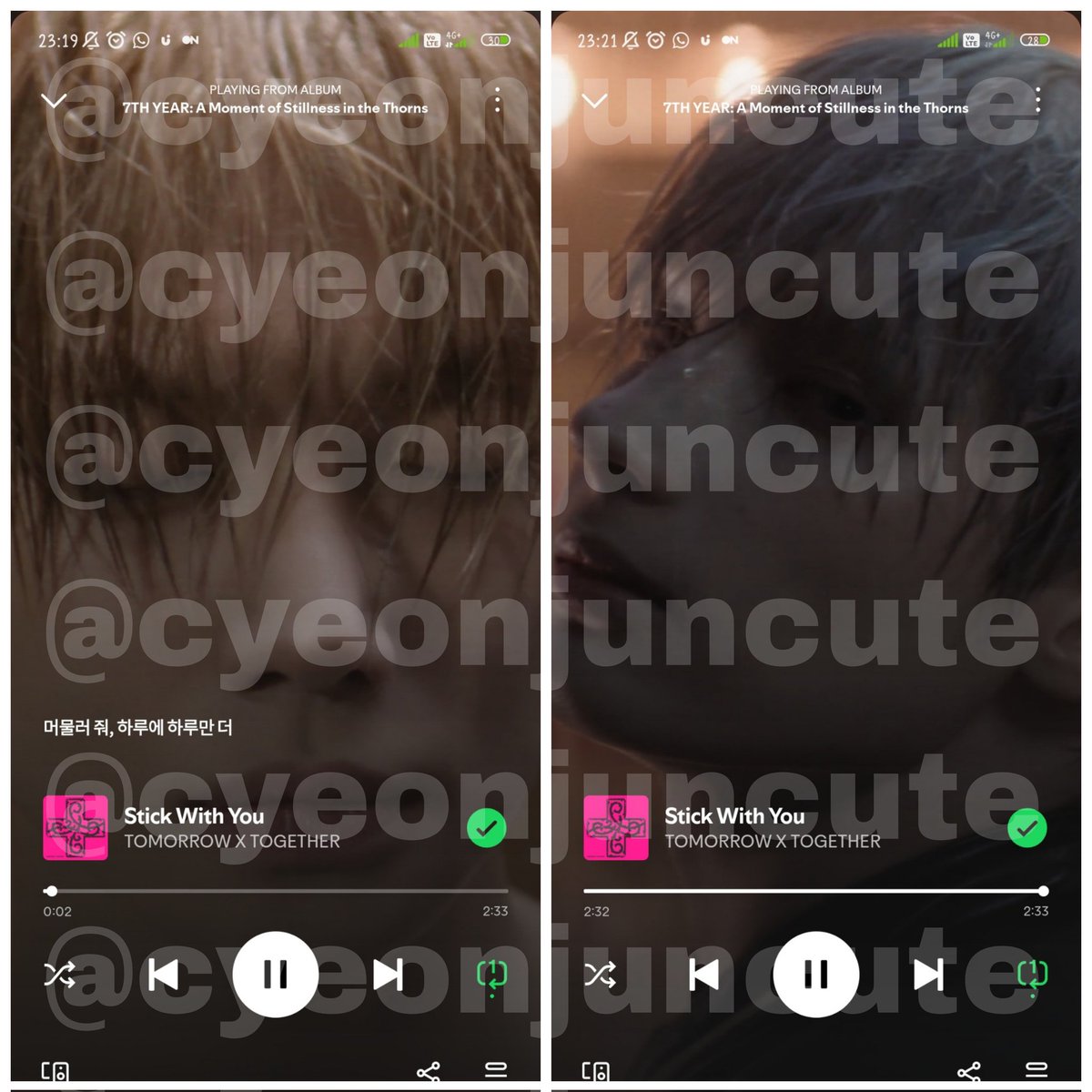 cyeonjuncute's tweet photo. Setor stream mv + parkir overnight l00p swy🤗

#MOAisONE #MO4TXT #TOMORROW_X_TOGETHER #StickWithYou #streamMOA #LOOPmoana #HEAMING_SWY_BOOSTER #SetoranKasTXT https://t.co/tbwcWTKwsE