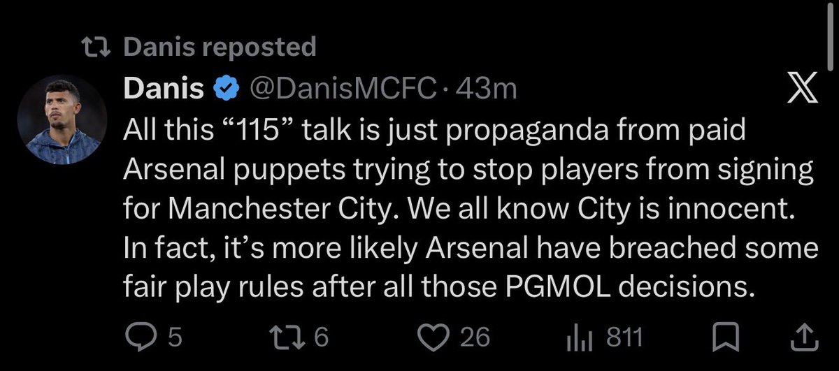 GOB4949's tweet photo. @DanisMCFC Sure you have mate…. https://t.co/c9SwnEZsah