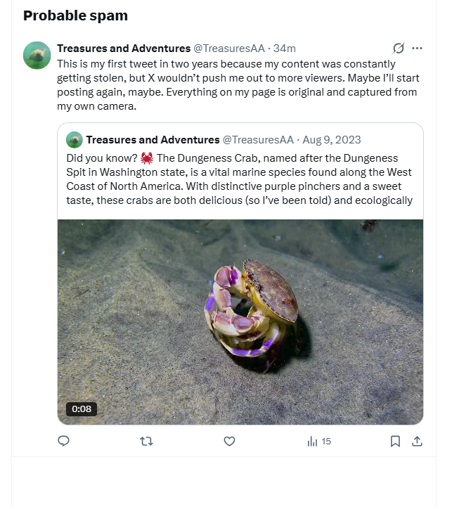 GhostTrainBlaze's tweet photo. @TreasuresAA @nikitabier @PaintressApril @Sailaff @Rainmaker1973 @ViralRushX That's really awesome work, great video.
Sadly you are in the spam folder. https://t.co/yQfkuRGBKc