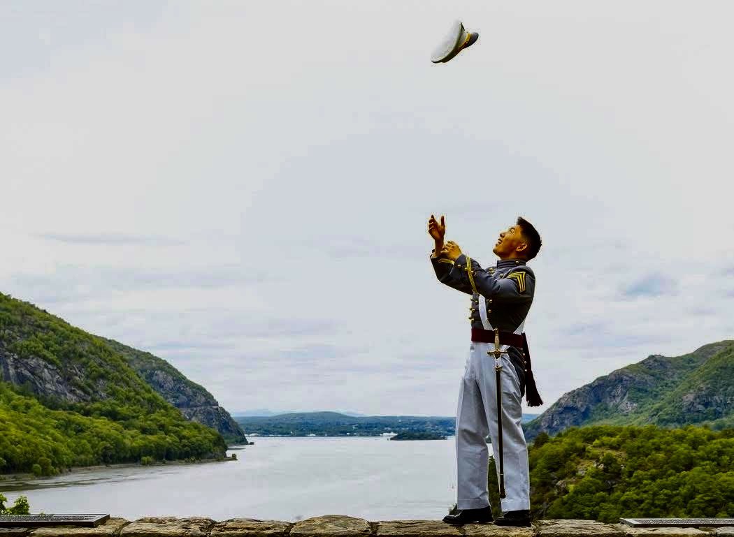 WRFire's tweet photo. Congratulations to WR Firefighter -  2nd Lieutenant Luke Cho on his graduation from the United States Military Academy at West Point. We are proud of you! #westpoint #usma #usarmy #woodridge #fire https://t.co/7jp2WOH8zP