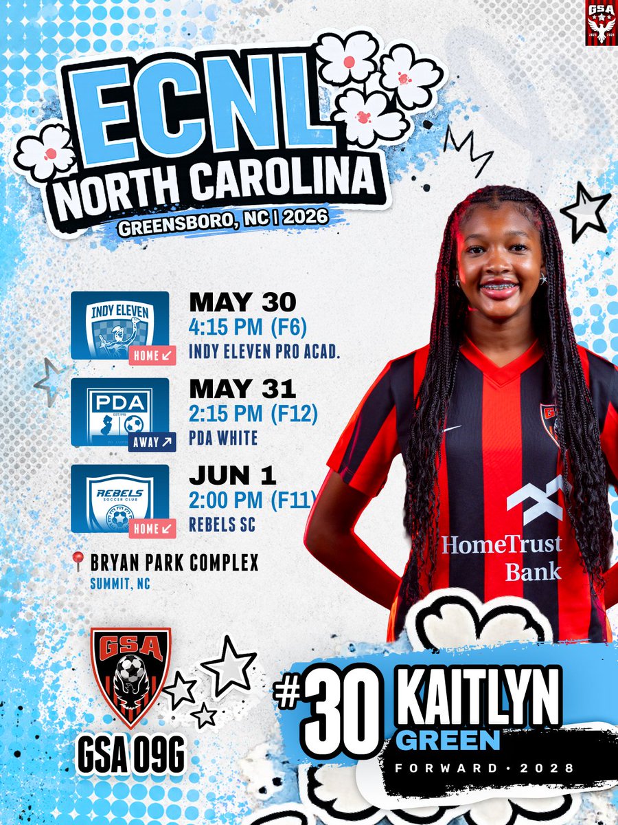 kategreen_30's tweet photo. Ready to compete with my team at the last showcase of the season! See u in NC! @PrepSoccer @TopDrawerSoccer @ImYouthSoccer @ECNLgirls @TheSoccerWire @ECNLSoutheast @gatorjack72 https://t.co/HGRk0oCWwl