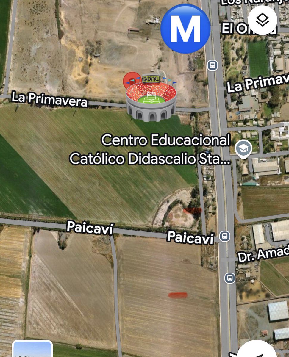 MCorguz's tweet photo. @T13 Un🏟️💙  de la @udechile en @lapintanadepor , conectado a la futura Línea 9 de @metrodesantiago, sería mucho más que fútbol.

Sería cultura,deporte,empleo, recuperación de espacios y oportunidades para miles de familias de LaPintana, San Bernardo y P.Alto.
#LaU #UniversidadDeChile https://t.co/SACxvwpdGS