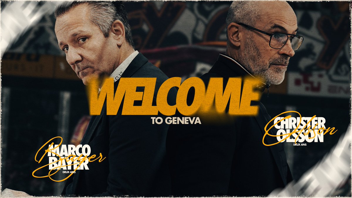 officialGSHC's tweet photo. 𝐒𝐚𝐦 𝐇𝐚𝐥𝐥𝐚𝐦 𝐬𝐞𝐫𝐚 𝐛𝐢𝐞𝐧 𝐞́𝐩𝐚𝐮𝐥𝐞́ 🦅

Le GSHC est heureux d’annoncer les arrivées de Christer Olsson et Marco Bayer aux postes d’entraîneurs assistants. Les deux techniciens se sont engagés pour les deux prochaines saisons ! 🔥

ℹ️ 👉 https://t.co/bBX8FrPU88 https://t.co/HomzId3G8f