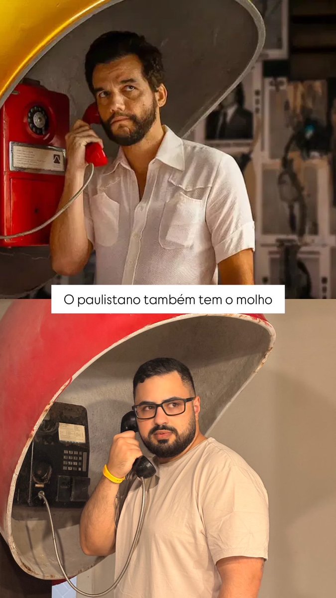 Pin2409's tweet photo. Cosplay de O Agente Secreto? Temos… https://t.co/uFB0B0MVuG