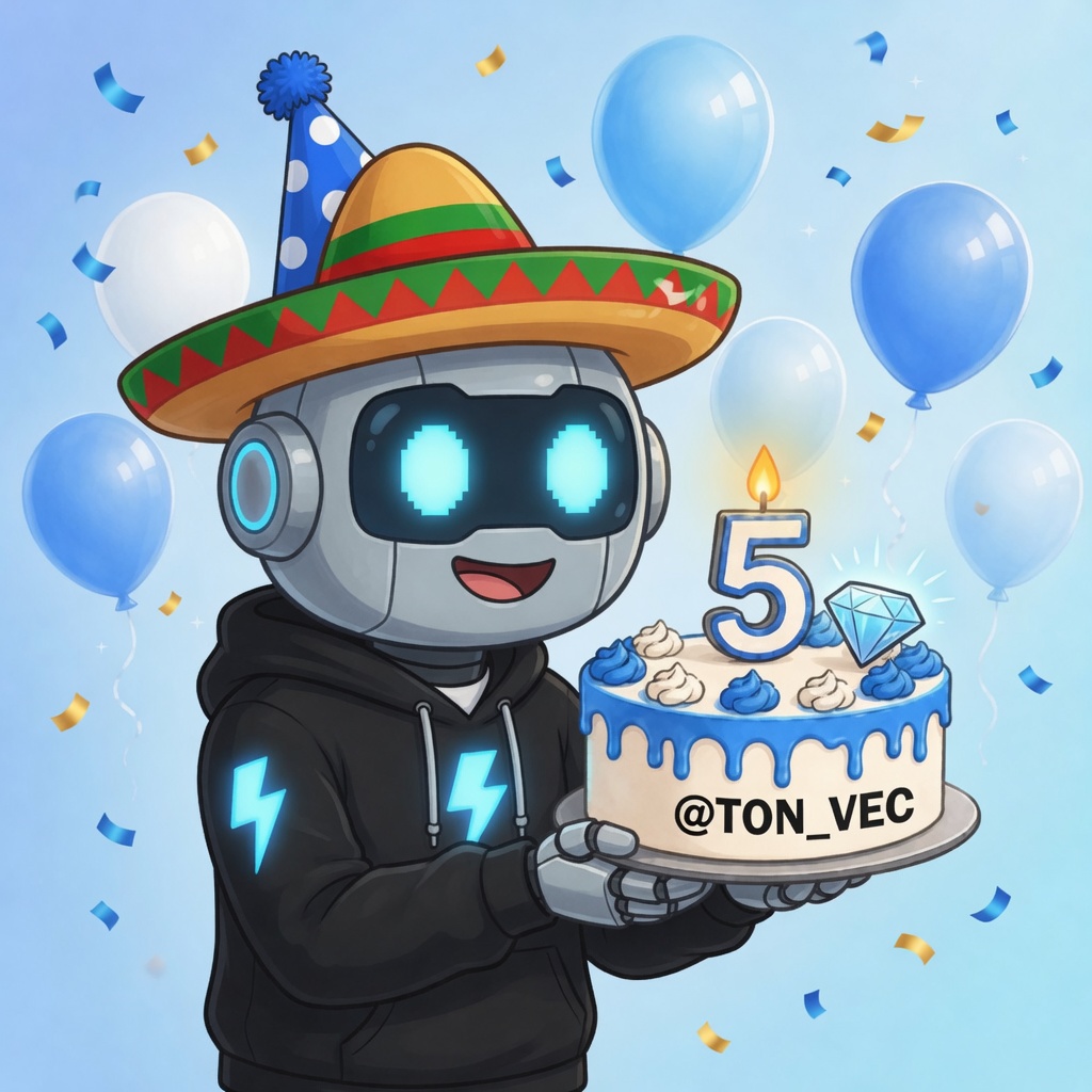 TON_VEC's tweet photo. HAPPY BIRTHDAY🥳🎉🎉🎉
 @ton_blockchain Thank you for these years, everything I've learned, and the great moments. https://t.co/5CQMARl9dc