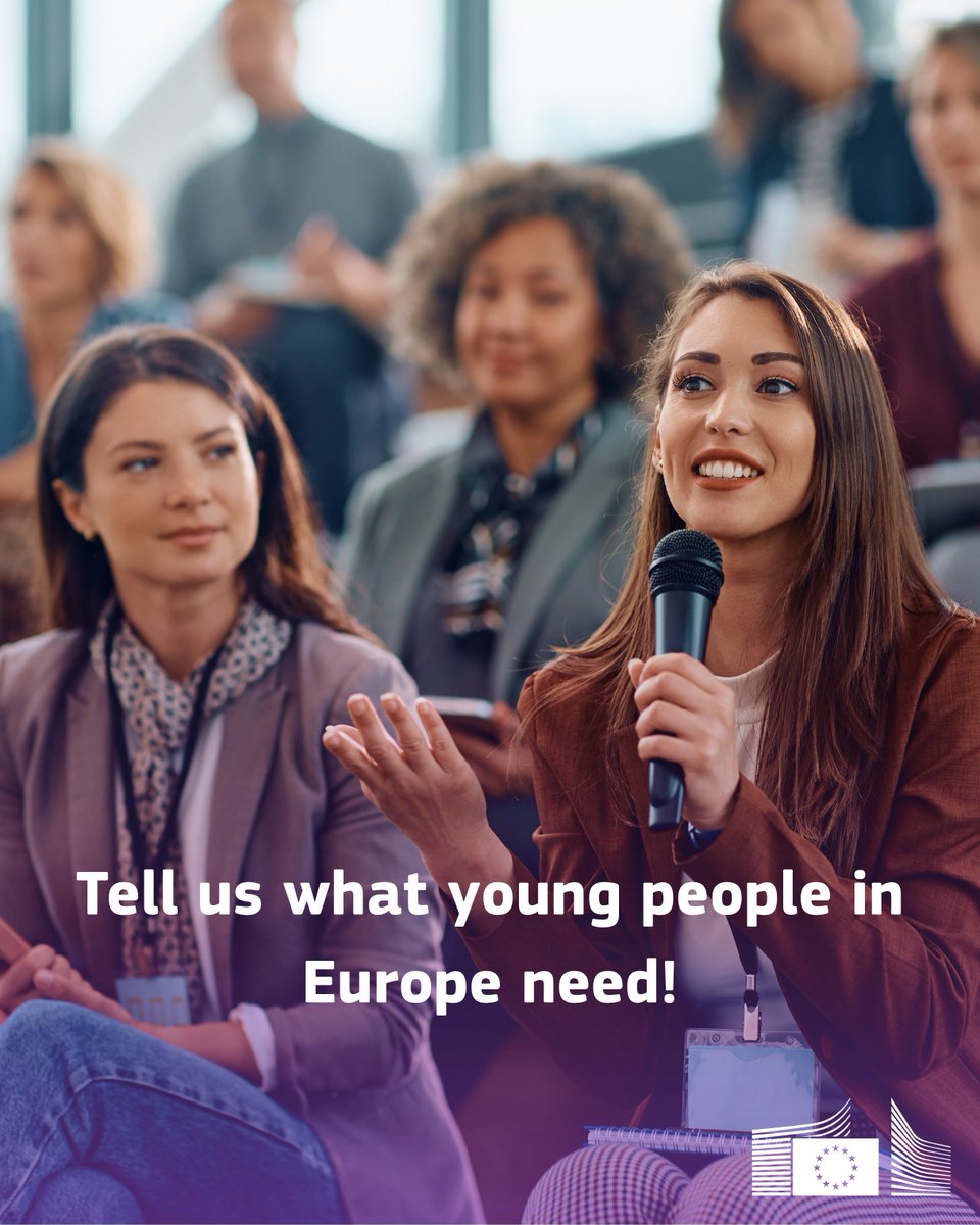 EU_Social's tweet photo. Your voice can shape the future of young people in Europe!

The EU Youth Strategy is being renewed and this is your opportunity to influence how Europe supports, engages and connects with young people.

⏳ Deadline: 16 July
Take part in the consultation → https://t.co/ghMa41tqxD https://t.co/GmGRzhkZel