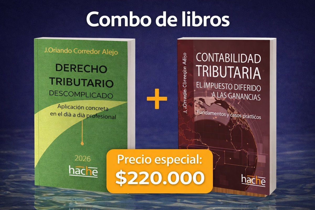 EditoresHache's tweet photo. Adquiera este combo de libros del Dr. @OCorredorAlejo por un precio muy especial, con cualquier medio de pago y envío a nivel nacional en https://t.co/OklBKhmN4I https://t.co/16kgqOgM5g