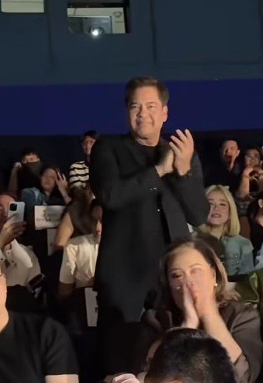 PIAYANG_03's tweet photo. When legends like Martin Nievera stand up and applaud, you know the story left an impact. ✨ thank you, Sir! 🫡

#DonBelle #TayoSaWakas #DonnyPangilinan #BelleMariano #MartinNievera https://t.co/GUQdOFttRv