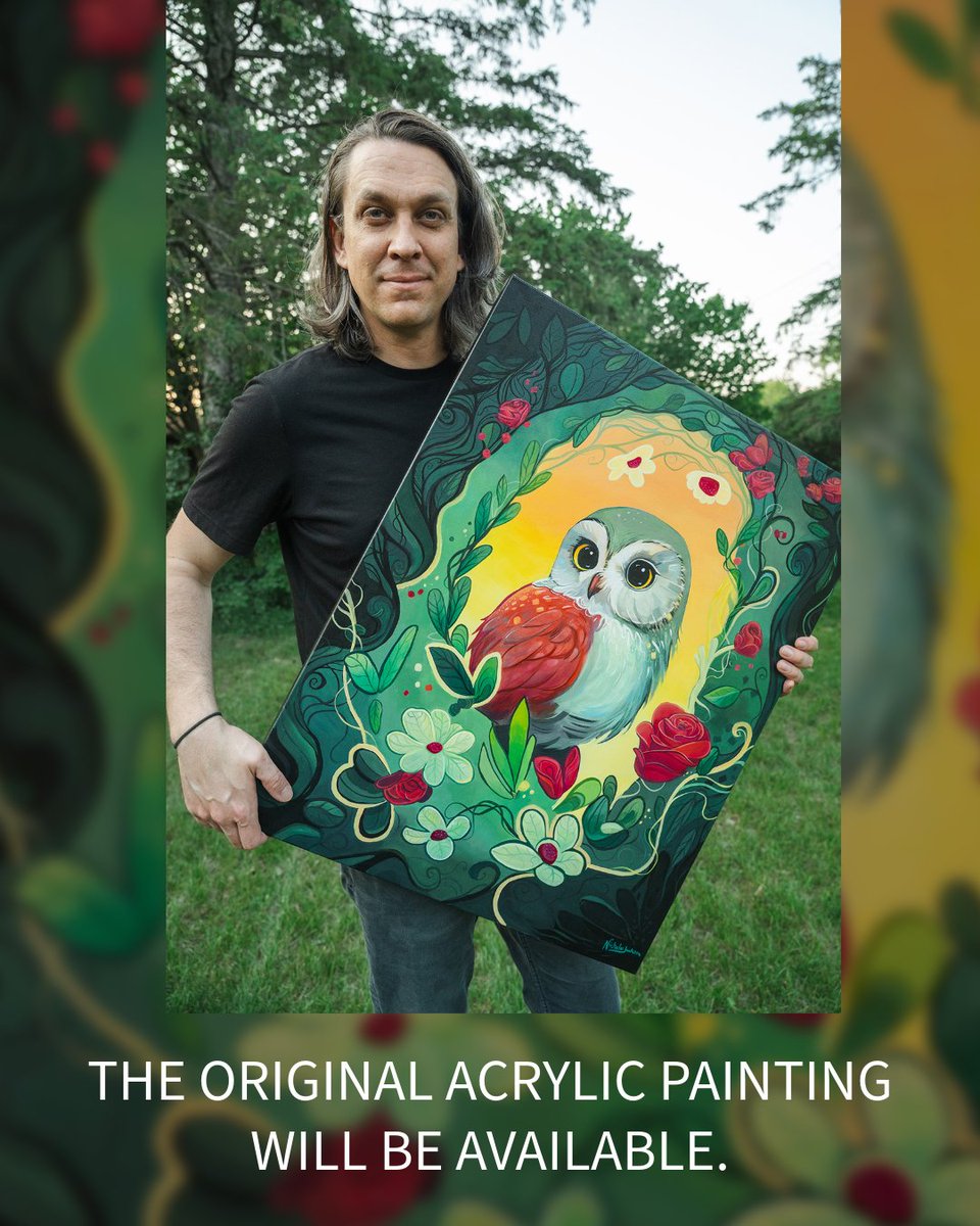 nickjjackson's tweet photo. Hoot 'N Roses is coming to the Edina Art Fair! Are you ready?
#edinaartfair #festival #acrylicpainting https://t.co/8lz5n27oCJ