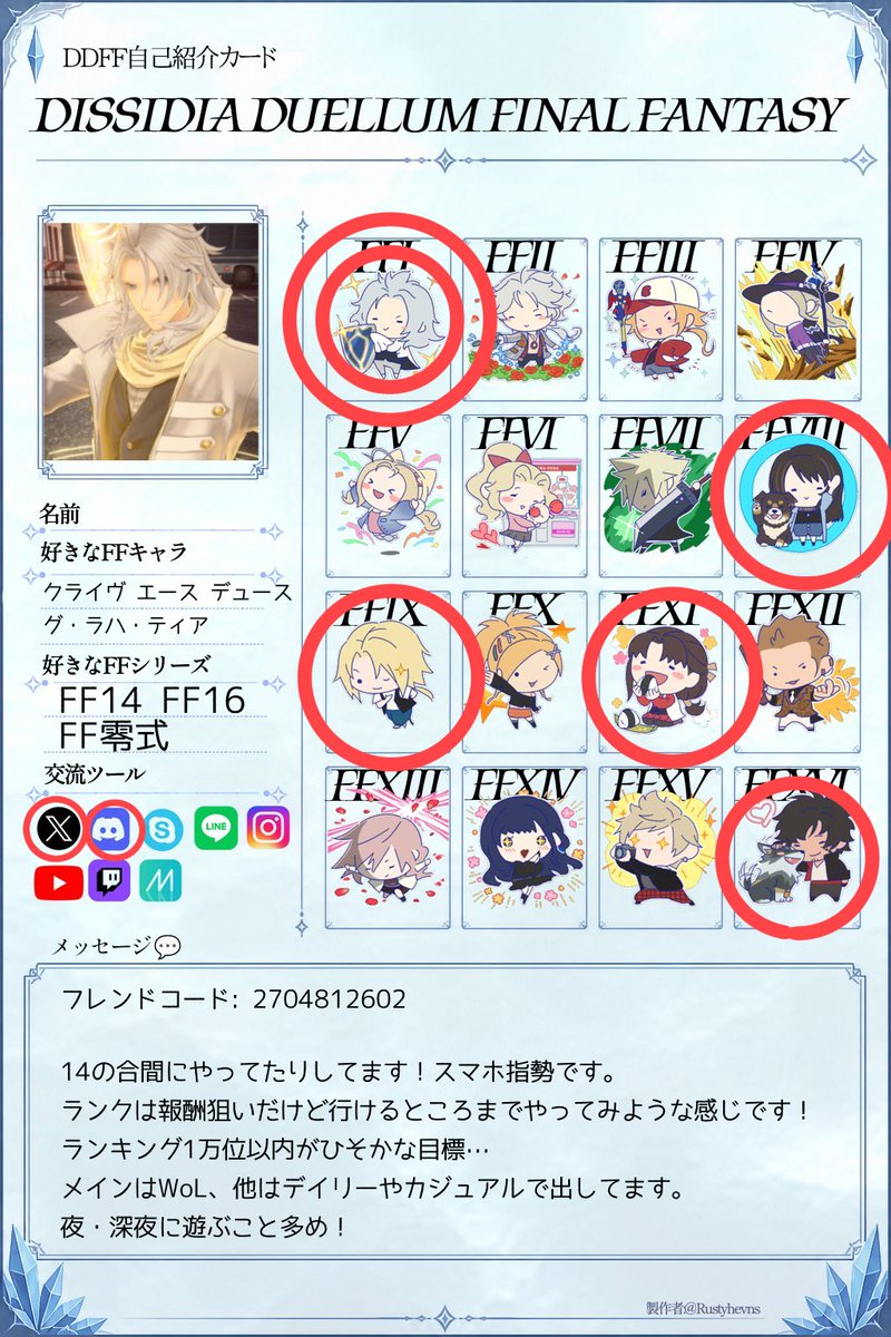 デュエルムの自己紹介テンプレお借りしました！ 14と行き来&スマホ