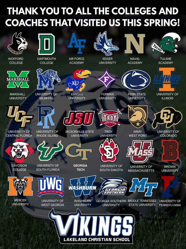 Lakeland Christian Football tweet media