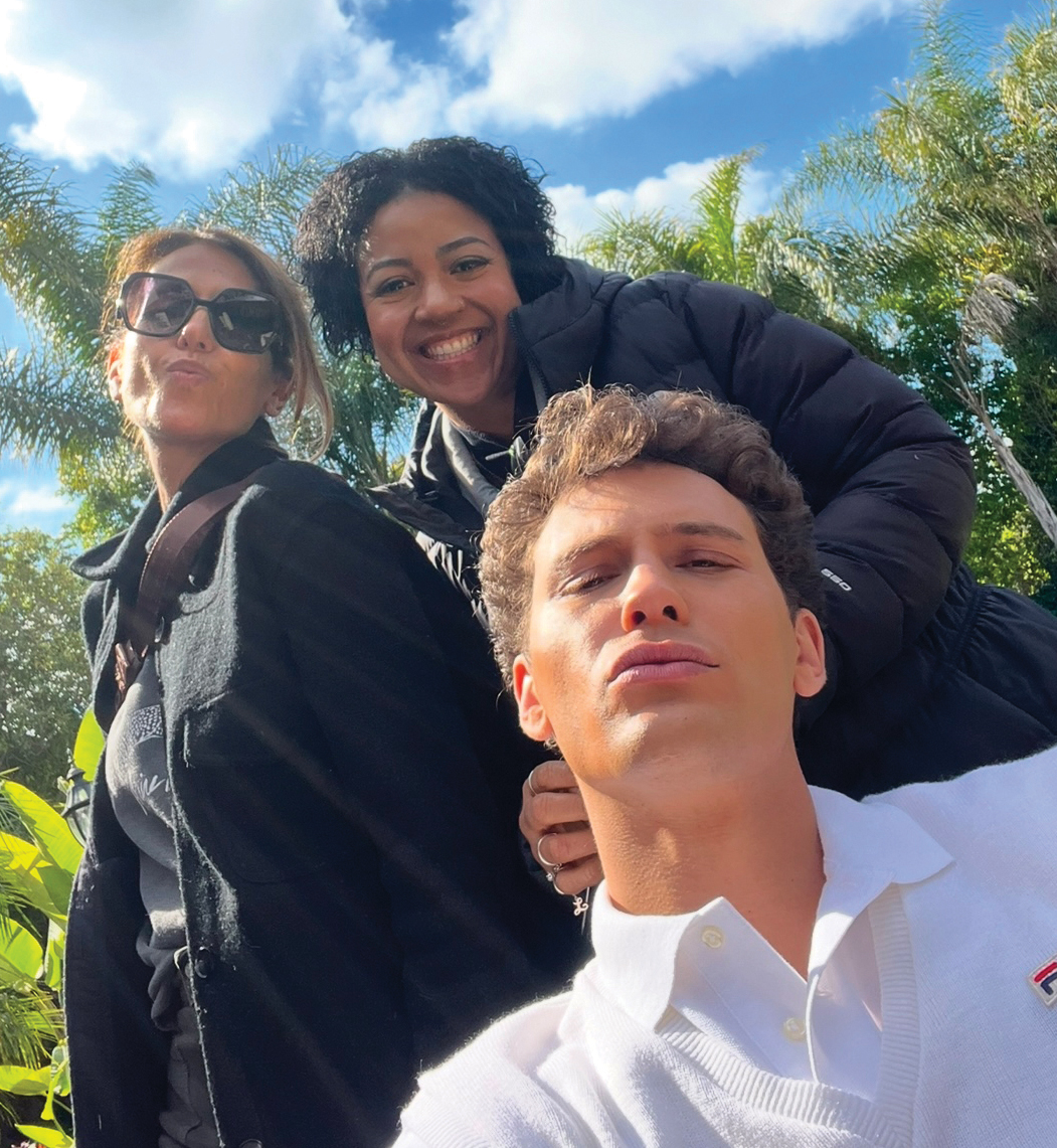 kochsource's tweet photo. New/old photos of Cooper Koch on the set of ‘Monsters: The Lyle and Erik Menendez Story’ (2/2)

📸 via Make-Up Artists &amp; Hair Stylists Guild https://t.co/ZUTgtBC8oK