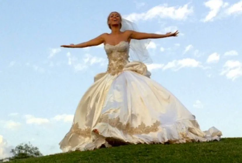 beyoncepress's tweet photo. In 2011, Beyoncé revealed that filming the wedding scene in 'Best Thing I Never Had' was strange and that Tina Knowles was so excited that she even let out an 'Aww' and Beyoncé had to remind her mom that it was all just a music video

"It was a little strange. And definitely when I walked down the aisle I was like, 'This is kind of creepy — there’s some other man standing there!' It was really beautiful. People were all really excited like it was really my wedding. My mother was even like, 'Aww', and I was like, 'Mom, it's a video. This is not my dress. This is not the real wedding.' But I think it’s just one of those moments that every woman kind of fantasizes and relives."