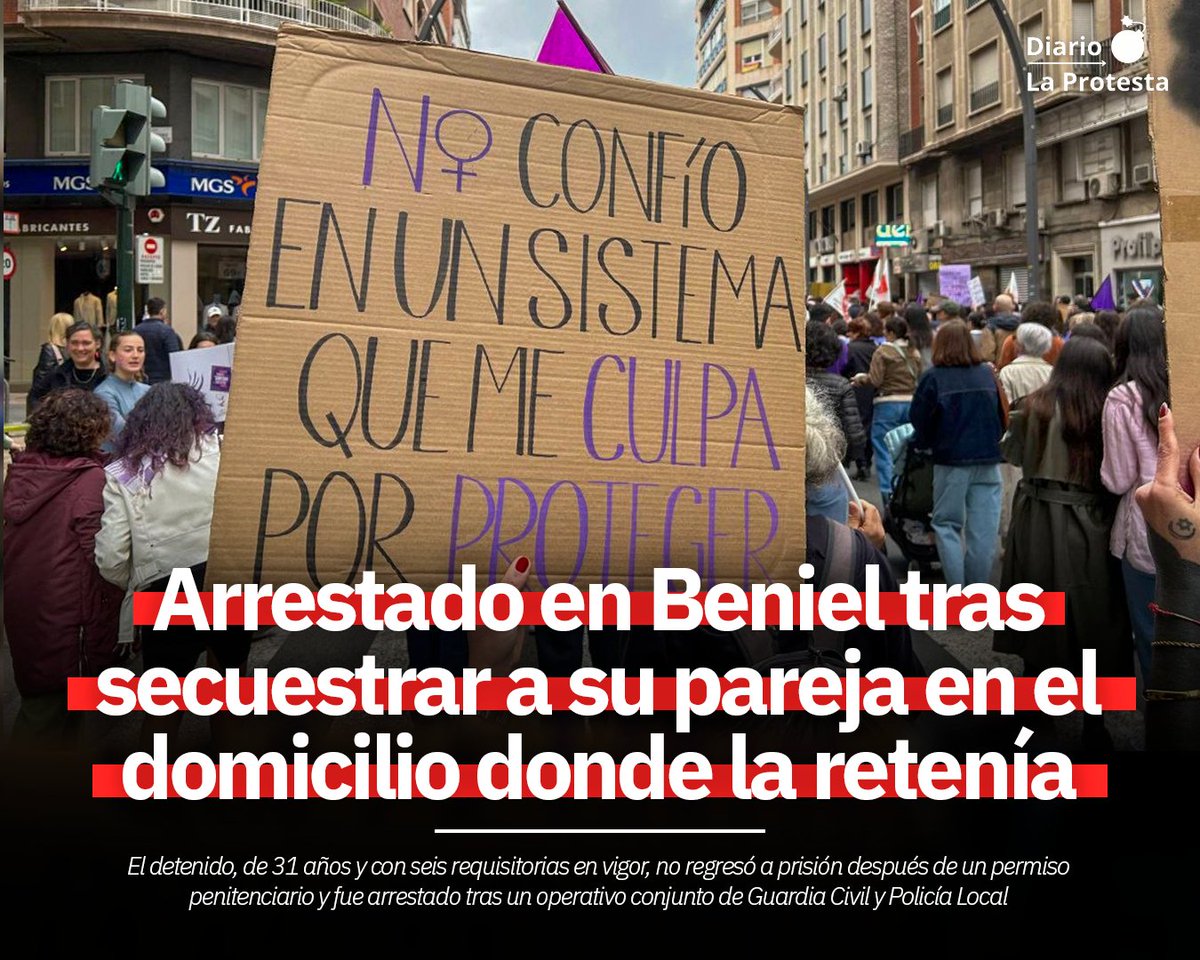 La protesta Diario tweet media