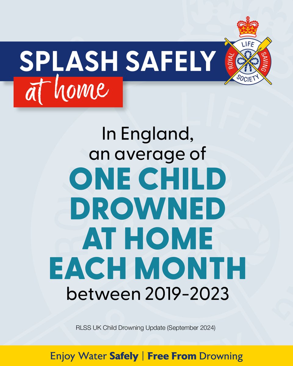 RLSSUK's tweet photo. As we spend more time outside this spring and summer, many families will be switching water features back on. But water features can pose a serious risk to young children. 💧

Read our full water safety advice and make sure YOUR family can #SplashSafely: 
https://t.co/JrBfZB9ZWy https://t.co/Ycf7hkjMKq
