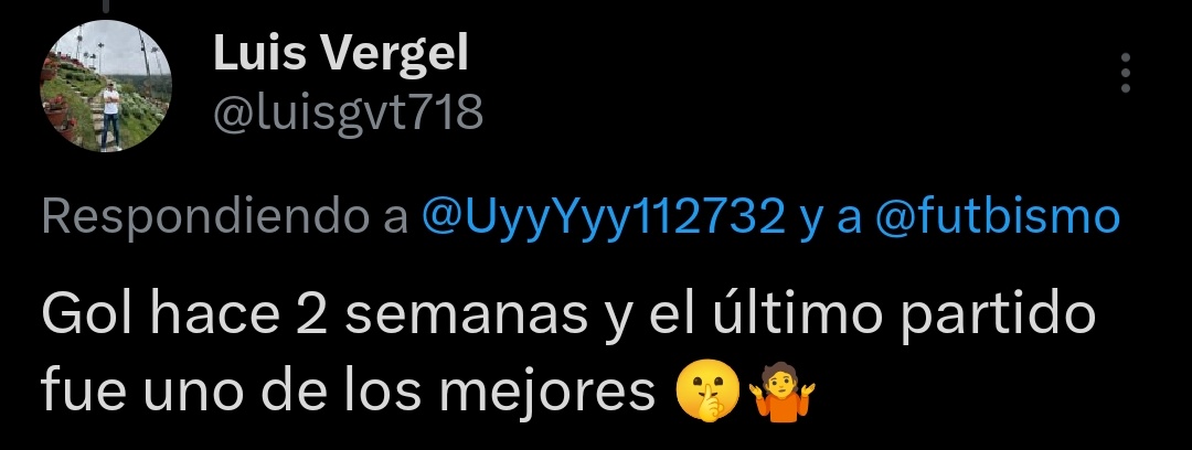 Luis Vergel tweet media
