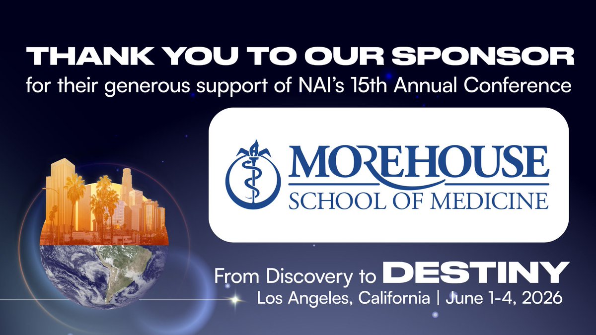 AcadofInventors's tweet photo. Thank you to Morehouse School of Medicine for sponsoring a Coffee Break at the National Academy of Inventors’ 15th Annual Conference.

Morehouse School of Medicine is a leading academic health institution recognized for its contributions to medical research, education, and improving community health outcomes.

Their sponsorship helps create moments throughout the conference where attendees can reconnect, exchange ideas, and continue conversations focused on strengthening research translation and invention-driven impact.

Learn more: https://t.co/TUuRo4cWT7

Organizations seeking visibility among leaders in research, invention, and commercialization can explore partnership opportunities here:
https://t.co/YfeXJVigwW

#NAI #NAI2026 #Innovation #Invention #IntellectualProperty #Impact