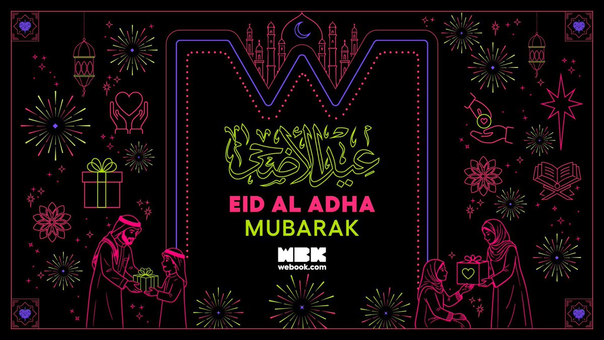 webook's tweet photo. عيد أضحى مبارك 🤍
أعاده الله عليكم بالخير والفرح. https://t.co/I5aoacq7eQ