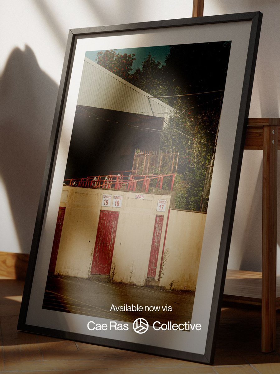 cae_ras_col's tweet photo. The Kop.

As Wrexham AFC begin a new chapter with the rebuild of the Kop, photographer Oliver Stephen has captured what went before, where generations of fans once stood.

A piece of Cae Ras history, framed and ready for the wall.

Available now via Cae Ras Collective - link in bio.

#WrexhamAFC #TheKop #CaeRas #CaeRasCollective #OliverStephenPhotography #Wrexham #RacecourseGround