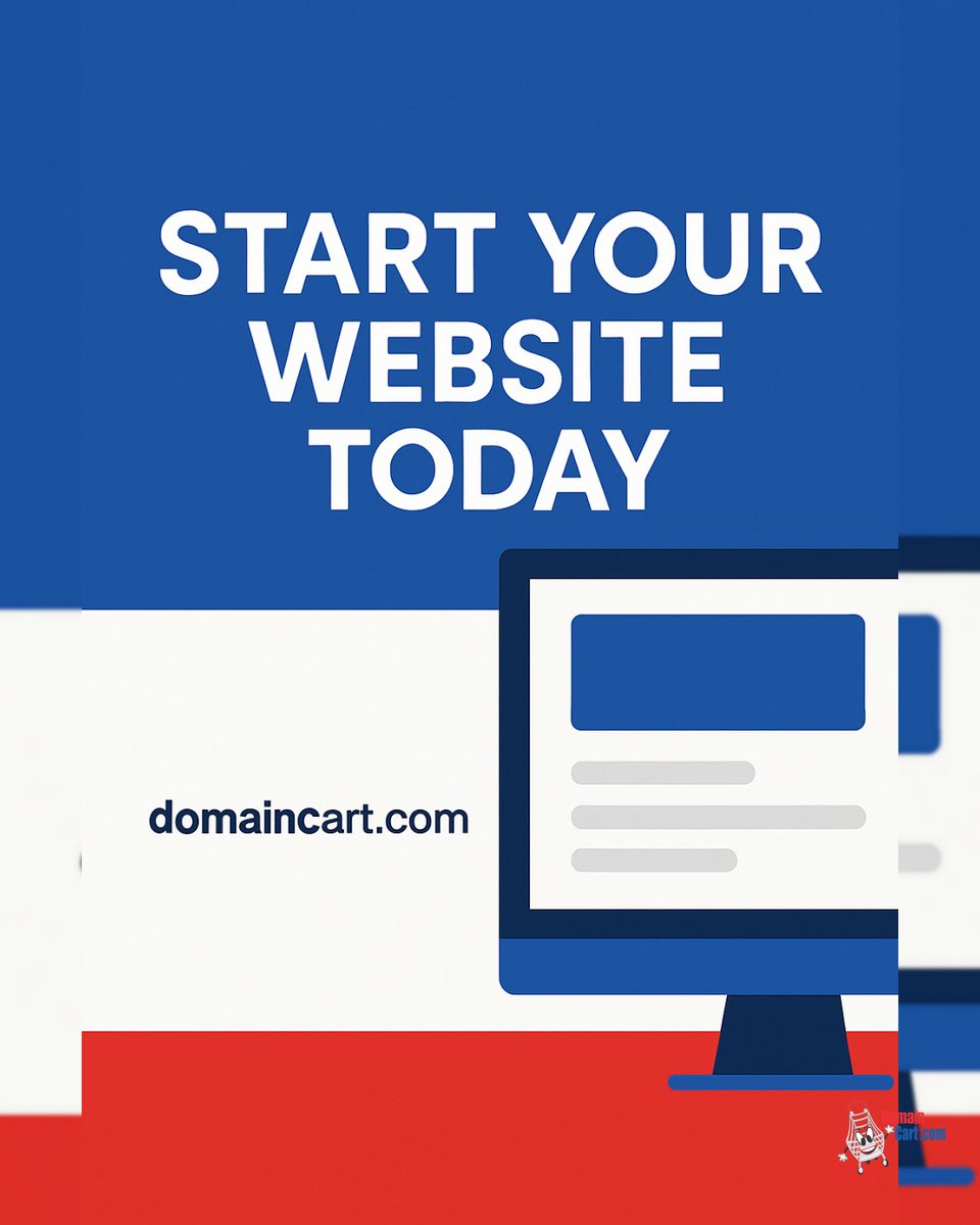 TeamDomainCart's tweet photo. At Domain Cart, we empower entrepreneurs and small businesses with a seamless online presence. Our comprehensive solutions for domain registration, website hosting, and website building ensure that you have the tools you need to succeed. Start your website to… https://t.co/9aAhpXsQEk