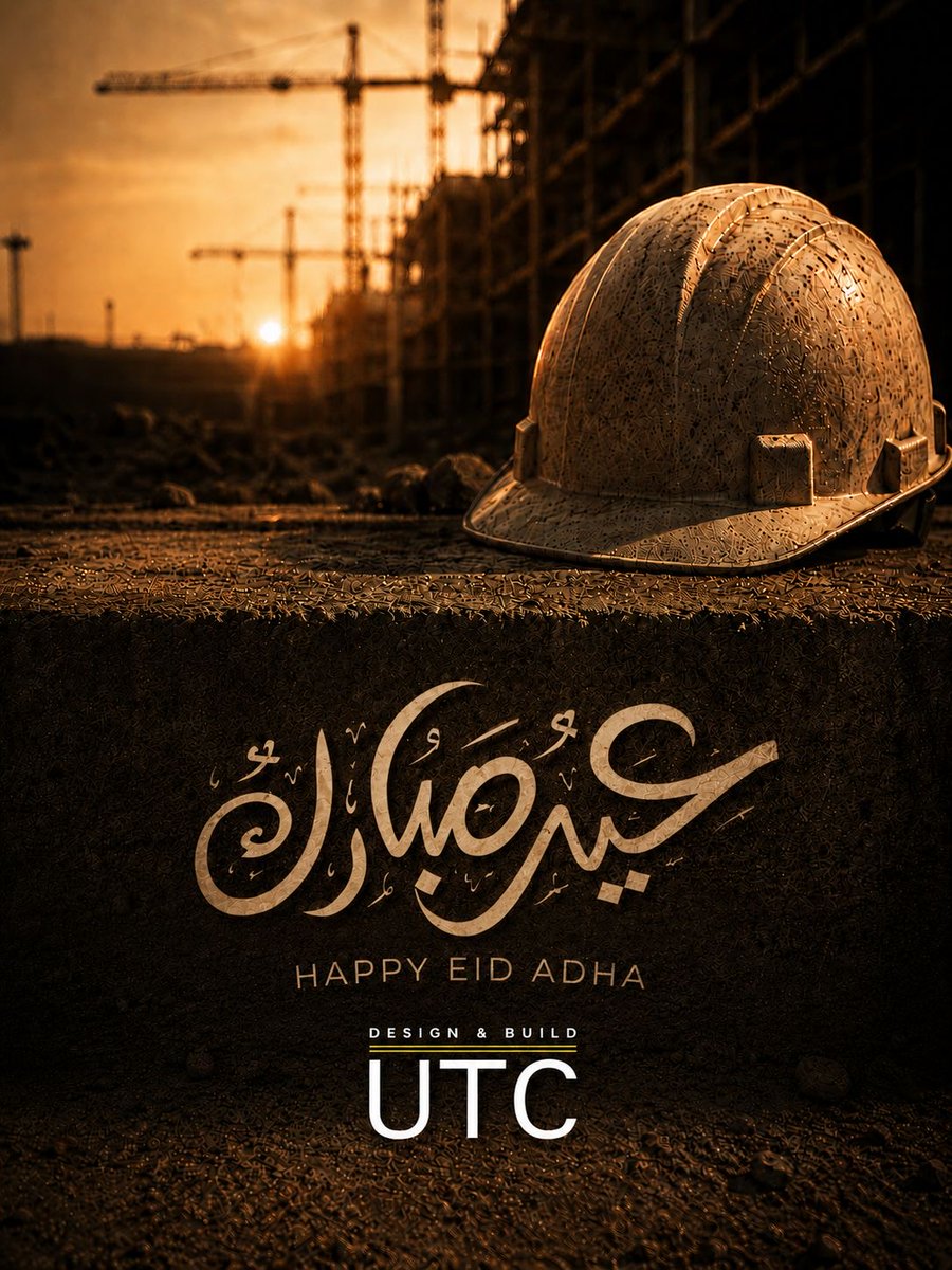 utc_designbuild's tweet photo. Just now • Visible to anyone on or off LinkedIn
كل عام وأنتم بخير 
#عيدالاضحـى https://t.co/KJH9Sz1Kzx