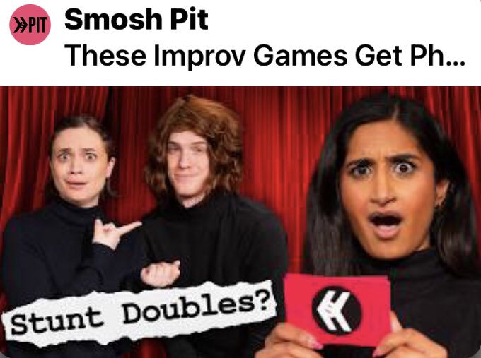 meatballnews93's tweet photo. They’re getting physical
Angela Giarratana is featured in Smosh Pit’s new YouTube video!
#angelagiarratana #chansemccrary #courtneymiller #arasha #tommybowe #trevorevarts #smosh #smoshpit #youtube #smoshpittheater
https://t.co/khHBNkReXh https://t.co/Dy6f74G1mH