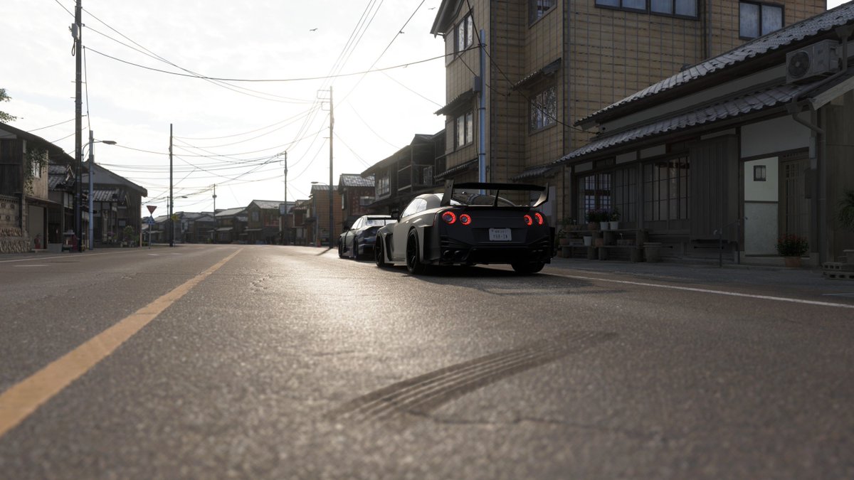 Saintmx666's tweet photo. 伊根の舟屋にてぺいちゃんと📸
GTRカッコよすぎる🥹

#ForzaHorizon6 https://t.co/eFC8ZYsT0U