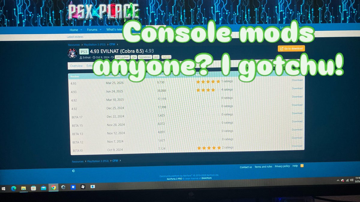 GmanS01's tweet photo. Console Mods, custom firmware, and even free games anyone? I GOTCHU! I do it all 😁 https://t.co/syCyDvuI8Z