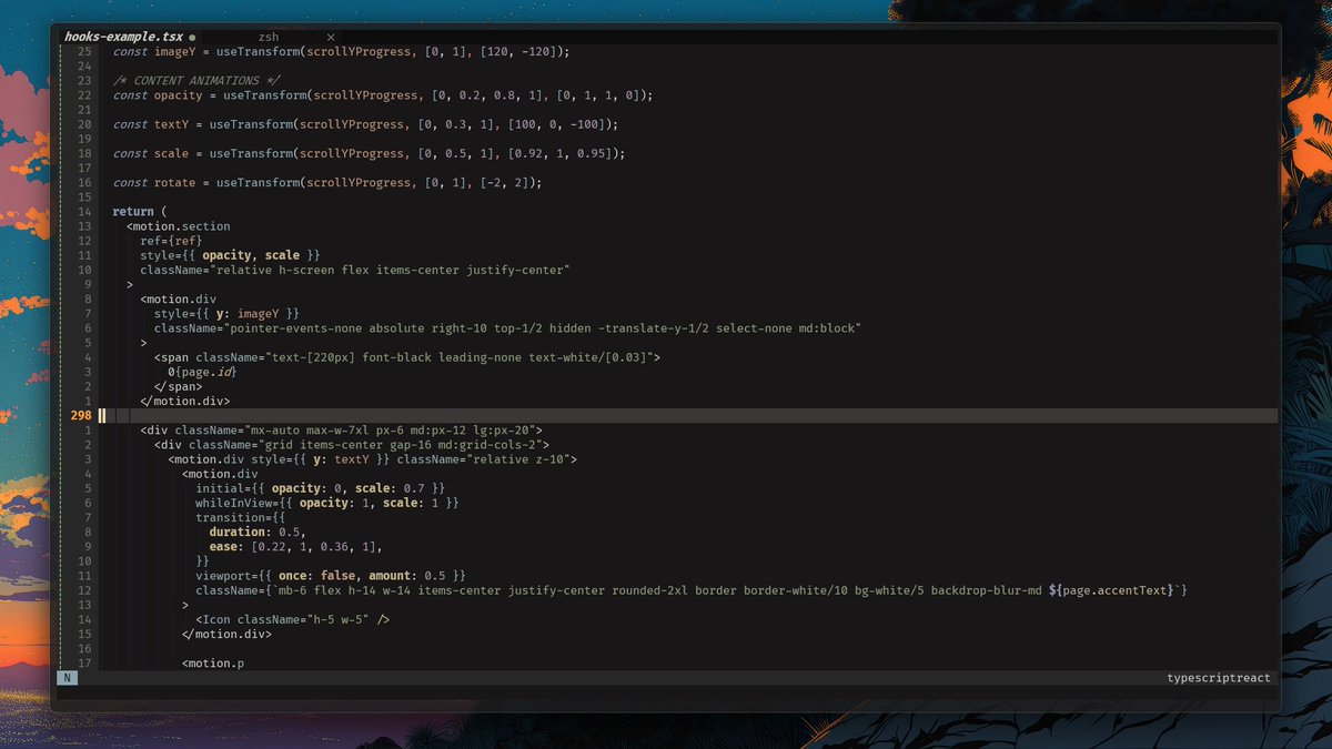 working with scroll triggered and scroll linked animations using motion