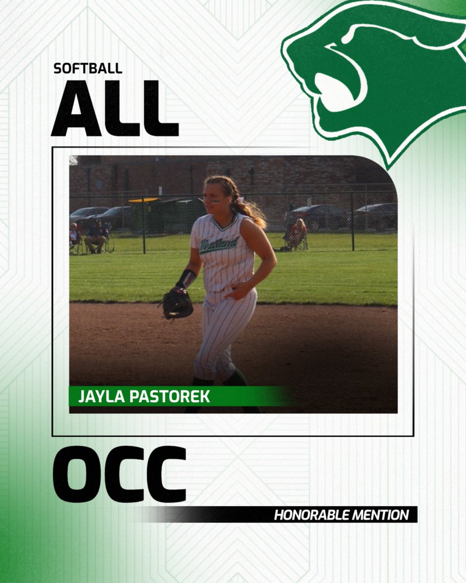 WHSCougars's tweet photo. Congratulations to Jayla Pastorek on earning Honorable Mention honors in the OCC Capital Division this season. https://t.co/cM1NfA8fev