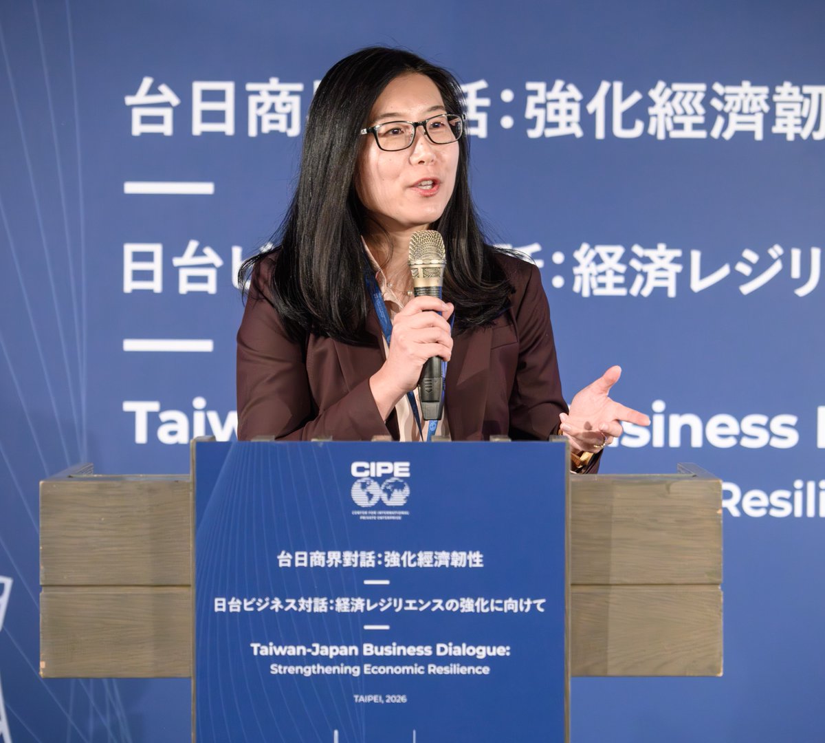 CIPEglobal's tweet photo. De-risking from China is a priority—but supply chains don’t shift overnight.

Businesses still rely on China’s scale, creating a gap between policy and reality.

At a CIPE Taiwan–Japan roundtable, leaders focused on economic resilience: stronger coordination + more diversified supply chains.

For the U.S., working with Taiwan 🇹🇼 & Japan 🇯🇵 on trusted supply chains (semis, advanced tech, cyber) is key to economic security.

For companies, this is risk management—not just geopolitics. More on the event: https://t.co/A95habdIGa
What’s the hardest part of diversification?

@linderscathy

#SupplyChains #EconomicSecurity #IndoPacific