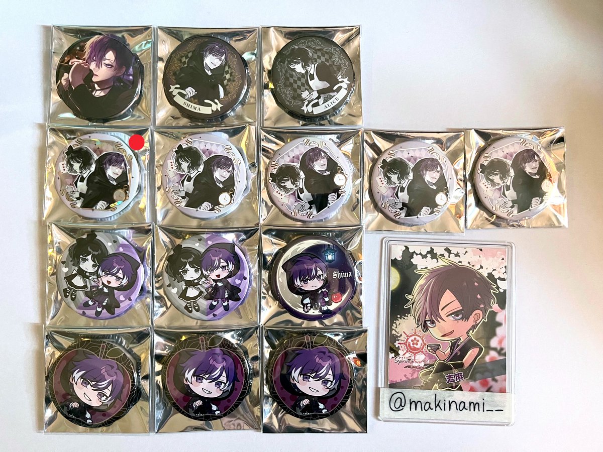 makinami__'s tweet photo. 志麻ワン 缶バッジ 交換 Alice

求）1枚目
譲）2,3枚目(🔴ホロ)
複数:1⭕️

❤️神戸,大阪手渡し>大阪市内手渡し>郵送
お気軽にお声がけください

 #志麻ワングッズ   #志麻ワン缶バッジ交換 #志麻グッズ  #志麻缶バッジ  #浦島坂田船缶バッジ交換 https://t.co/FmaF9Aoj13