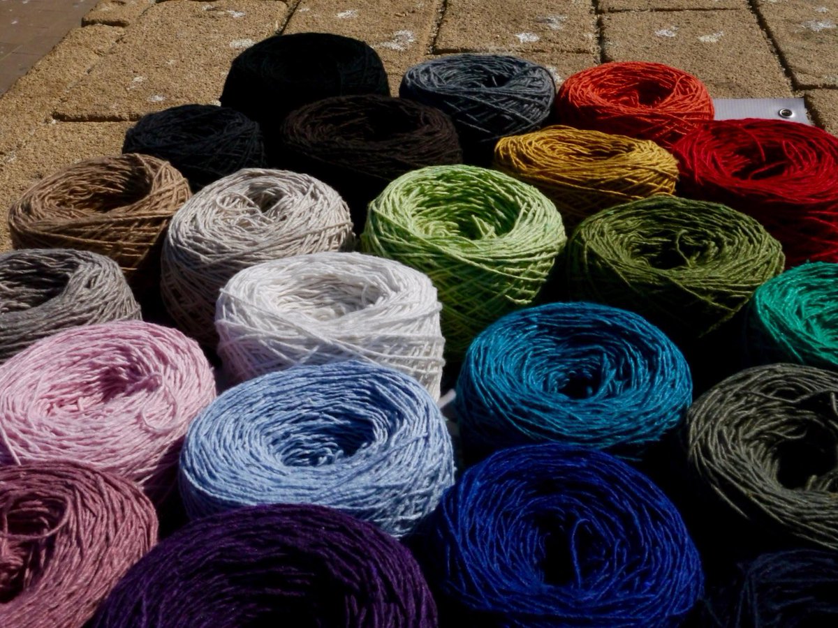 JordanWarn41179's tweet photo. Hand dyed cotton yarn, from The Atlas Mountains in Morocco. 

Our newest collection is 100% Organic and natural dyed.
 
Order now on Etsy before it sells out. Shipping worldwide.

https://t.co/LFSTELXNlp https://t.co/YOxymNOw2d