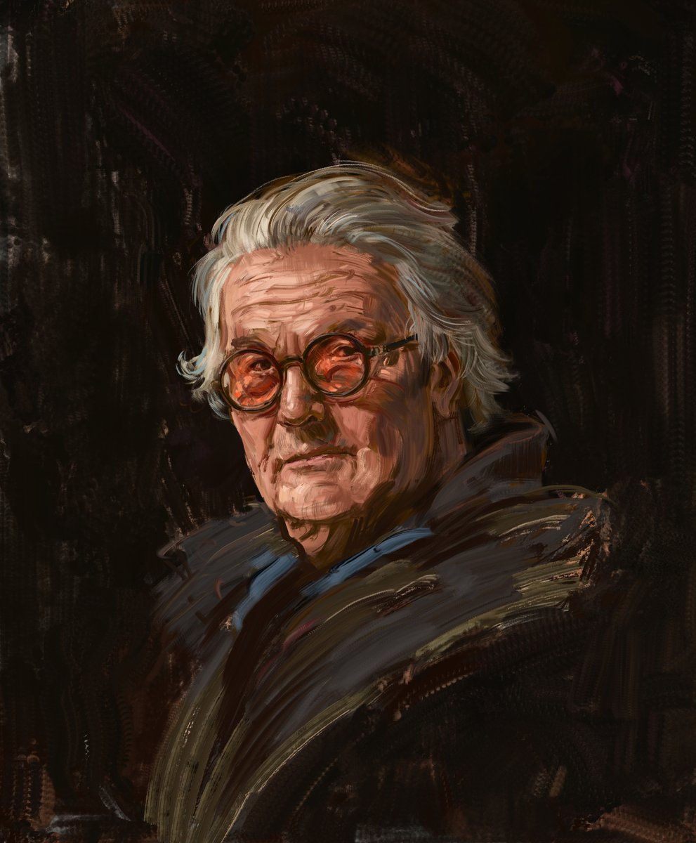 AlexExorcist's tweet photo. Portrait of George Miller - the mastermind behind my favorite Mad Max https://t.co/cRajeVhZ7T