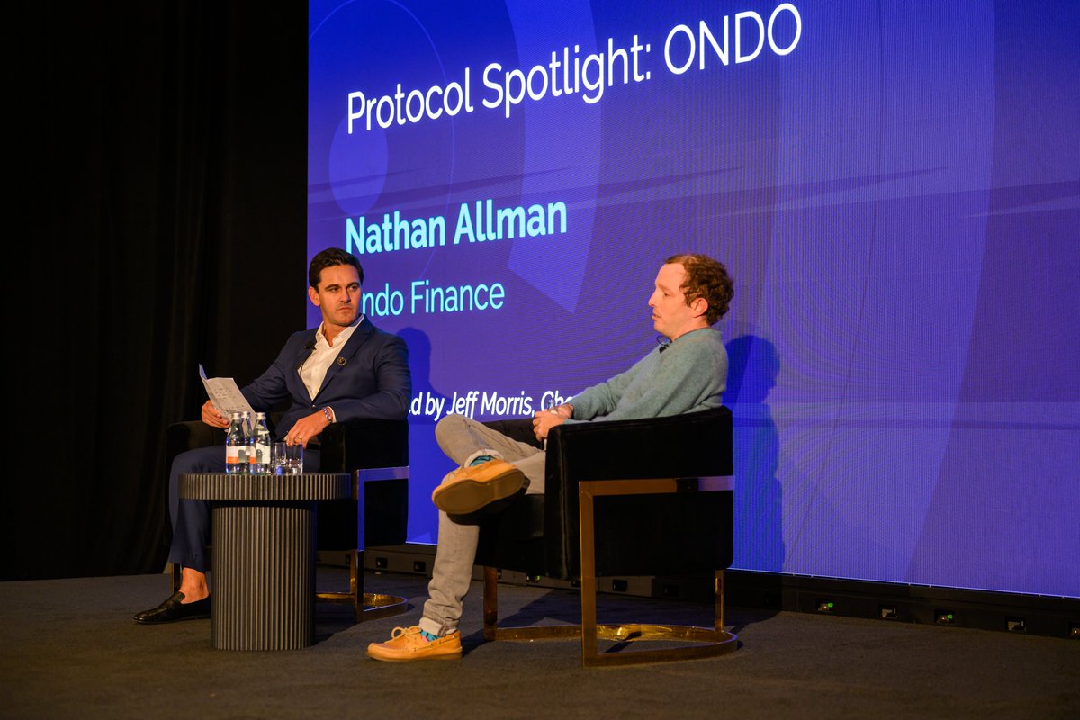 jmj's tweet photo. Two years ago, I was asked to nominate a company in our portfolio that institutional finance investors should know more about for Medici. 

The answer was obvious. People needed to learn more about @nathanlallman & what he was building at @OndoFinance.

I was honored to spend time with him that day, and in true Nathan style, we prepared a lot for the interview starting months beforehand. 

Nathan truly was a trailblazer. There were so many parts of his life story that were interesting to me. And preparing for this interview let me spend time learning more about his life beyond what is typical for an investor. 

His childhood in Honolulu, Hawaii. His time at Brown University, where he was on the varsity sailing team and a two-time academic All-American. His decision to leave Goldman Sachs after two years to start Ondo Finance. 

His evolution as a founder of building the most consequential company within real-world assets and achieving his dream of bridging the gap between traditional finance & digital assets. All within 32 years. 

Going to miss you, Nathan.