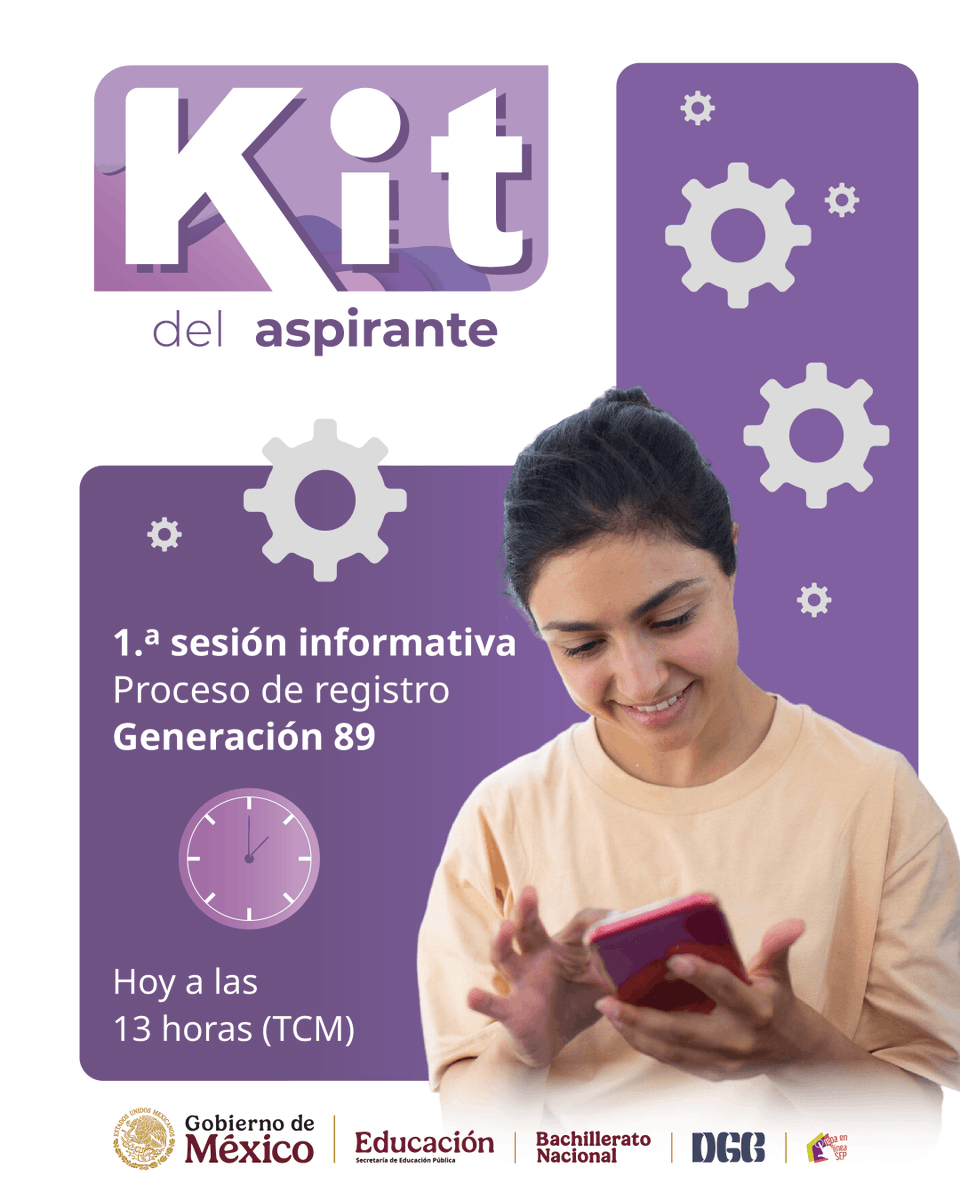 PrepaLineaSEP's tweet photo. 📣 ¡Hoy tenemos sesión informativa!

Si te registraste en la convocatoria a la generación 89, participa en esta transmisión en vivo para conocer más sobre el proceso de registro de Prepa en Línea-SEP.

🔗 https://t.co/NDI7xrspW6

#KitDelAspirante https://t.co/E63nnKvUWL