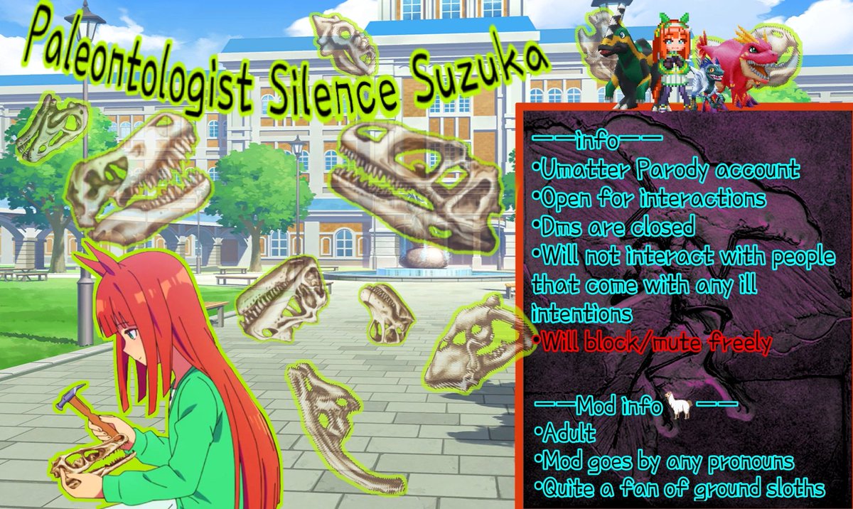 Paleontologist Silence Suzuka tweet media