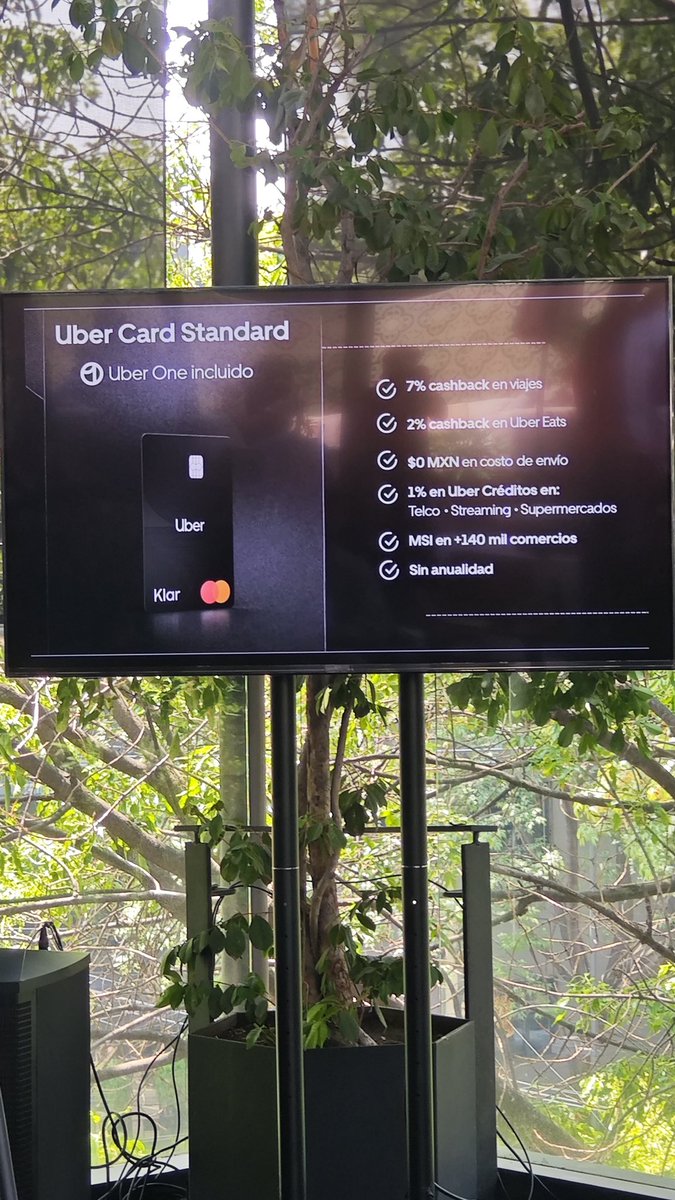 M2Mainstream2's tweet photo. Llegó la alianza @Uber_MEX y @klar_mx 

Ya disponibles https://t.co/EwMgFlRKxv