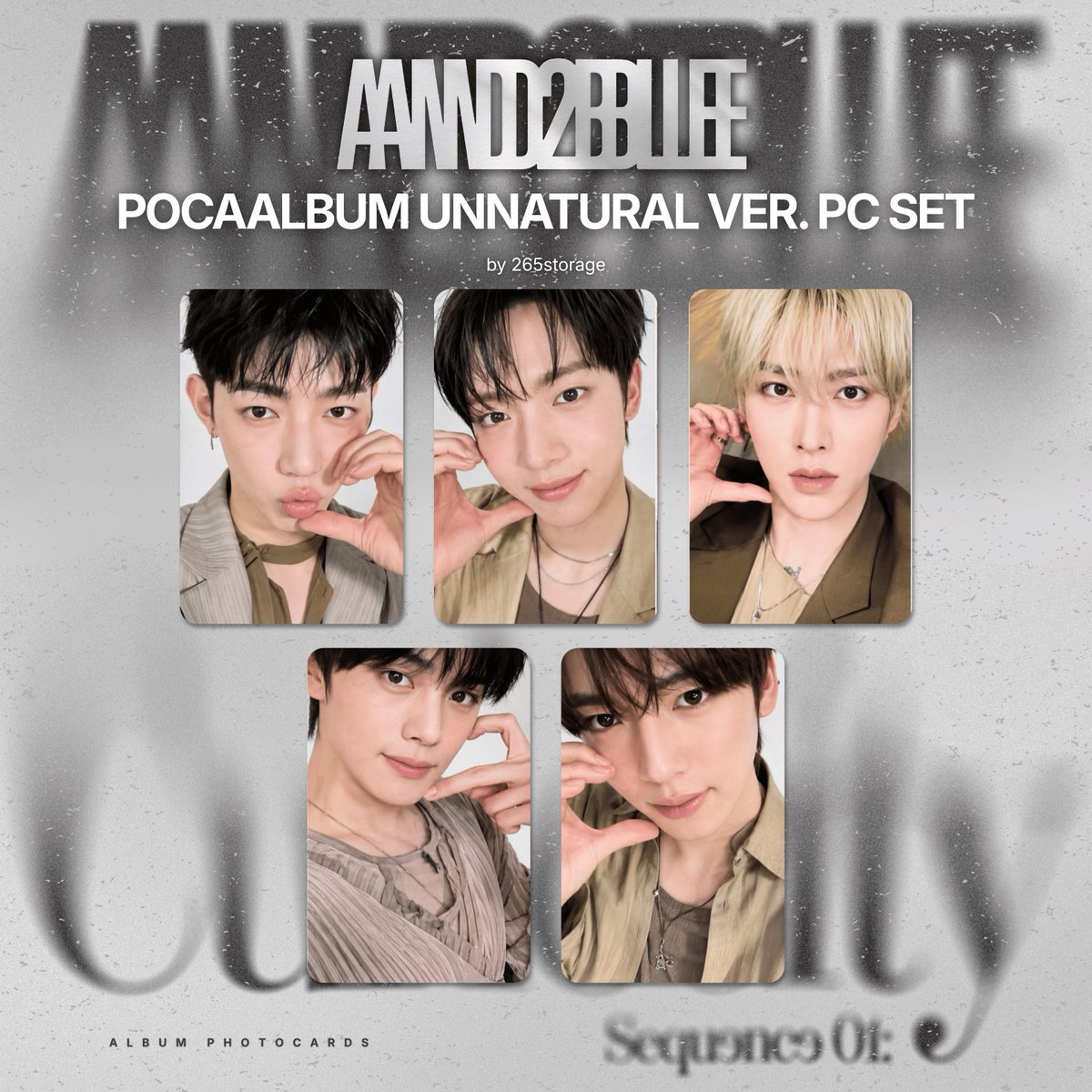 앤더블 큐리어스 포카 리스트 AND2BLE Sequence 1: Curiosity Album PC