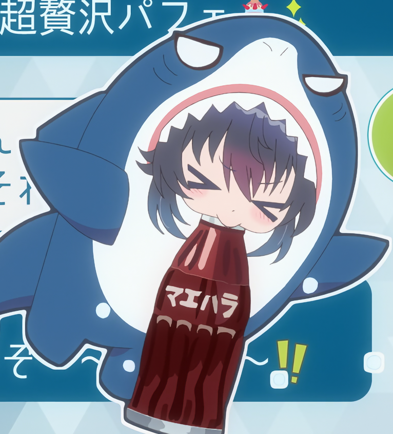 Jonpetit_'s tweet photo. Los chibis de Umi tiburón alegran la semana de cualquier persona 😂

#クラにか #kuranika https://t.co/RMZu7wD5ne